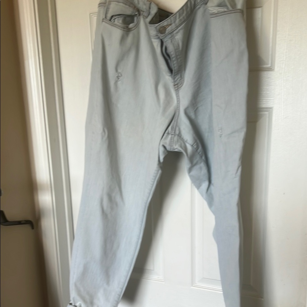 Lane Bryant Light Blue Skinny Jeans